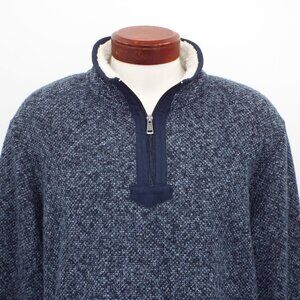 Orvis 1/4 Zip Lined Sweater.